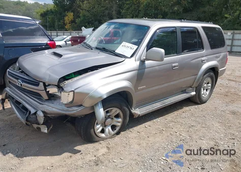 2002 Toyota 4Runner Sr5 V6 z USA, uszkodzony, nr VIN JT3HN86R520390402